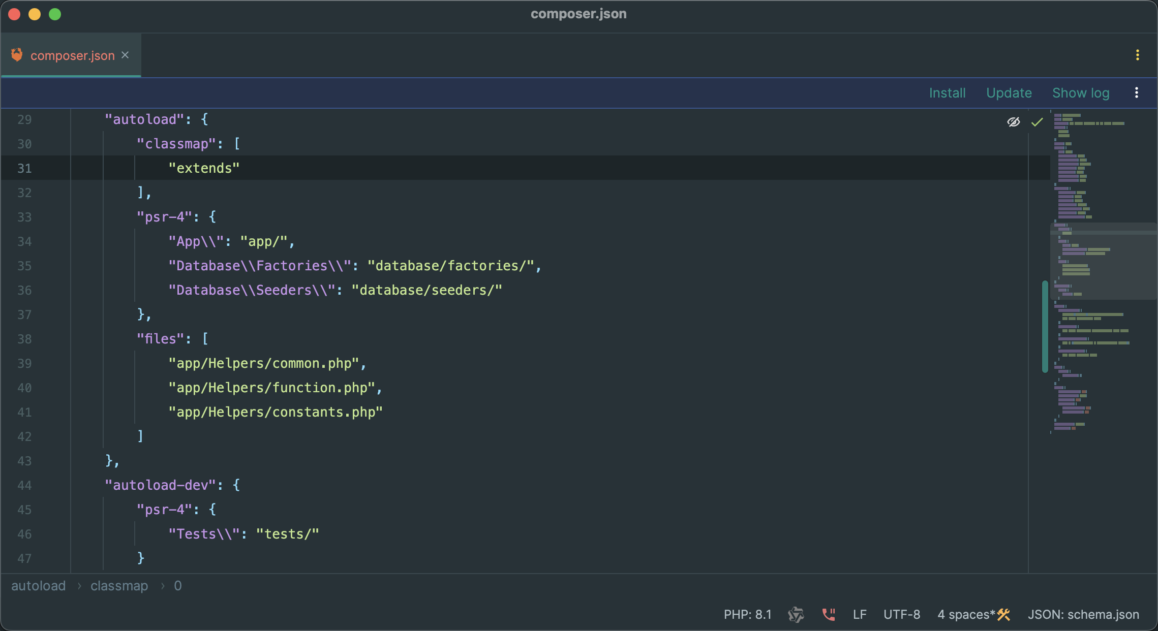 Laravel 加载第三方包，自动加载拓展包